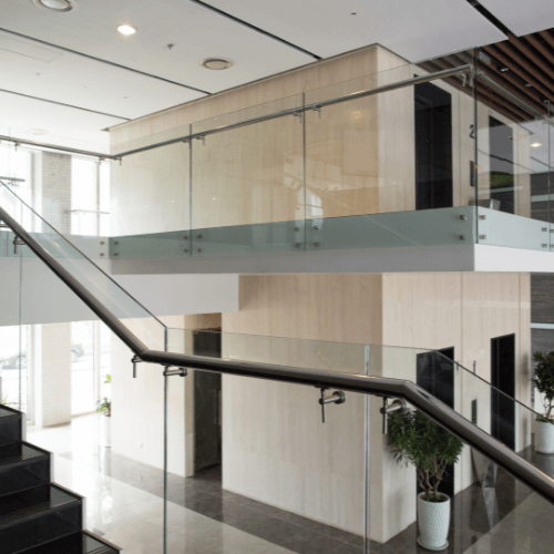 Staircase Glass Balustrades​
