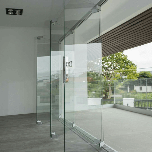 Movable Glass Doors