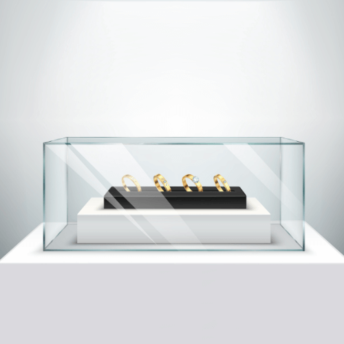 Jewelry Glass Display Boxes​