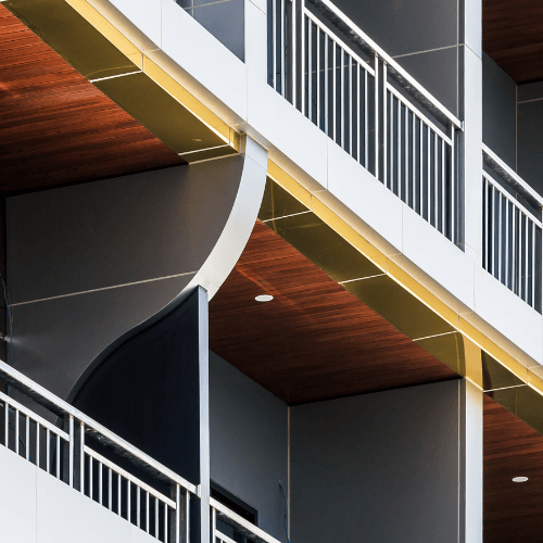 Aluminum Cladding Balconies and Railings