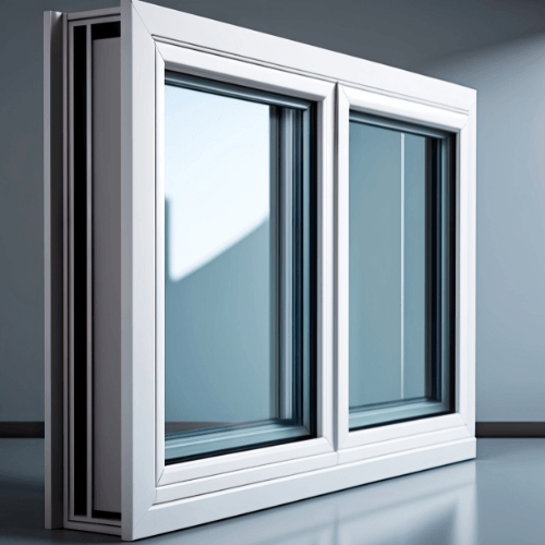Double-glazed aluminum sliding windows​